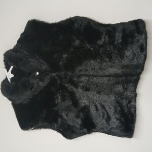 Cejon Accessories Faux Fur Zip Up Vest